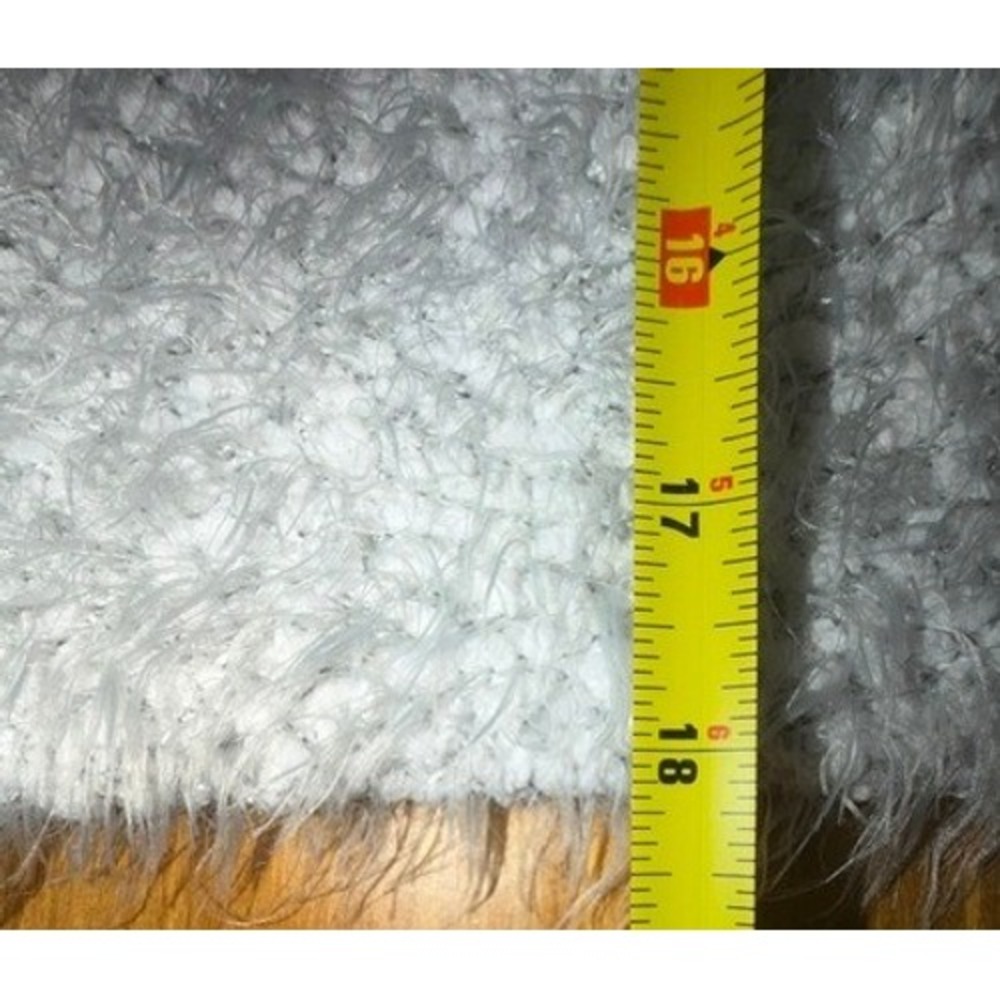 Ecote Urban Outfitters White Eyelash Knit Fuzzy Pullover Sweater Womens Small - Picture 6 of 7